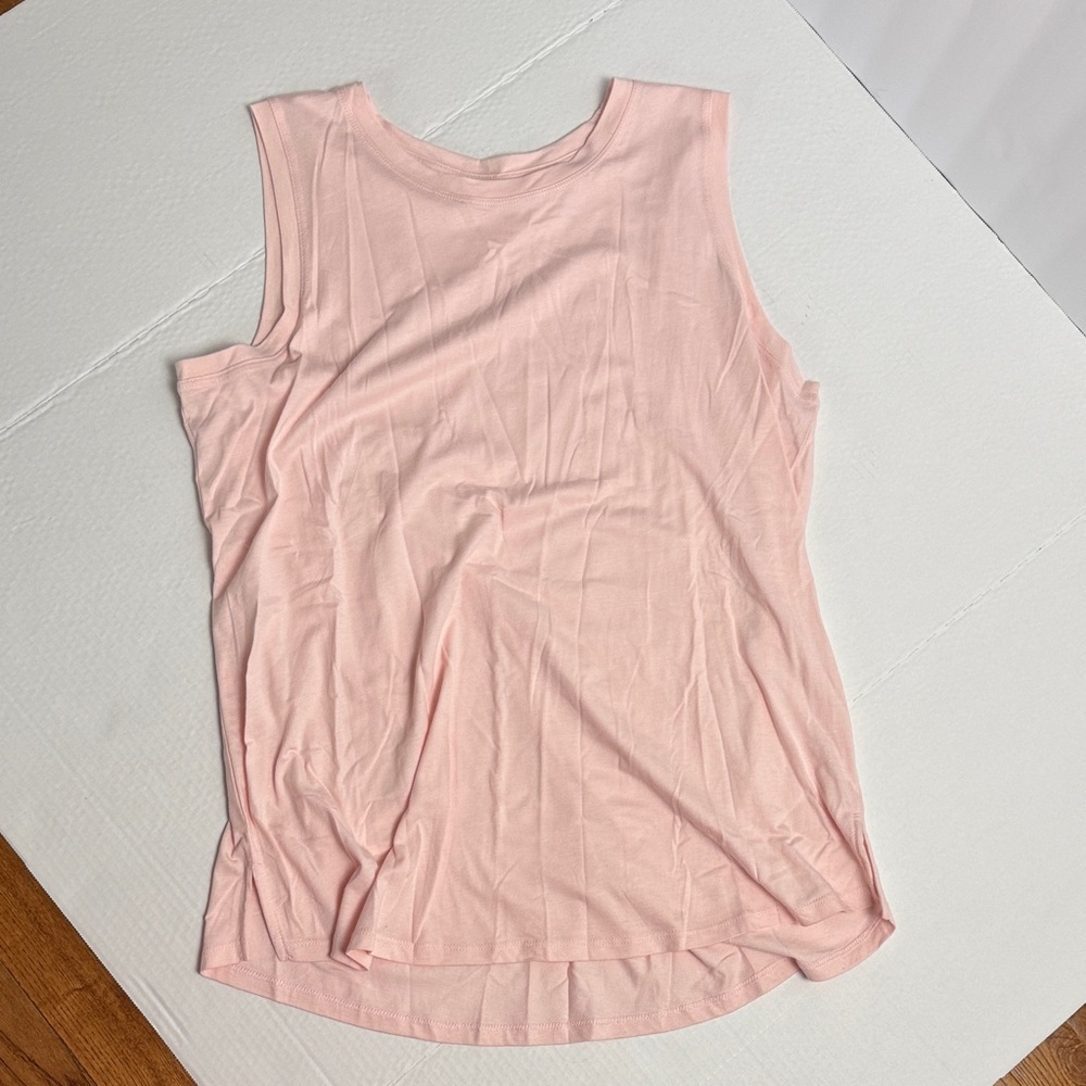 Blush Pink Sleeveless Women's Tank Top